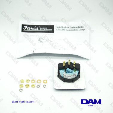 BLACK WATER TEMPERATURE INDICATOR F-C°