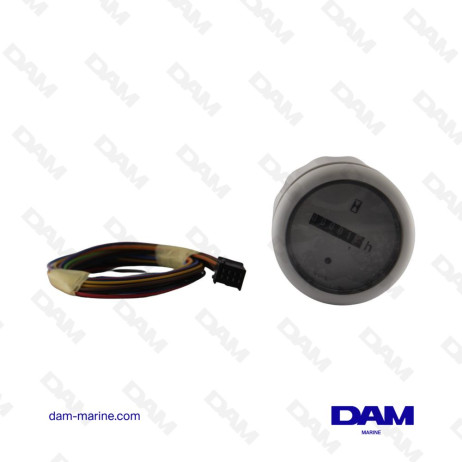 INDICATEUR HORAMETRE BLANC 10000H