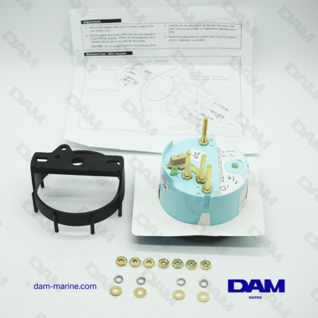 CONTAGIRI DIESEL NERO 0-4000 GIRI/MIN CONTAORE