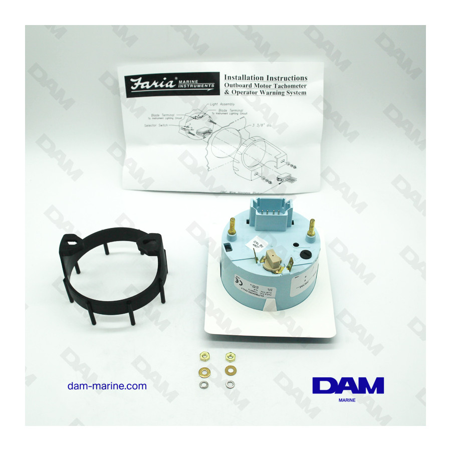 COMPTE TOURS NOIR SYSTEM CHECK BRP 0-7000 TRS