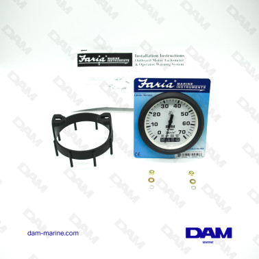 VERIFICACIÓN DEL SISTEMA TACÓMETRO BLANCO BRP 0-7000 RPM