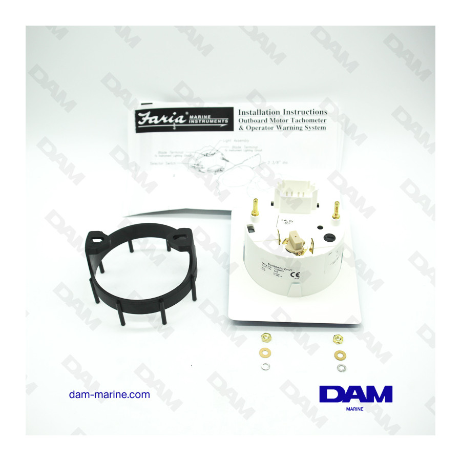 VERIFICACIÓN DEL SISTEMA TACÓMETRO BLANCO BRP 0-7000 RPM