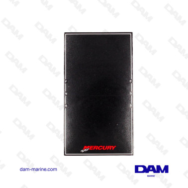 MERCURY PU HOUSING STICKER