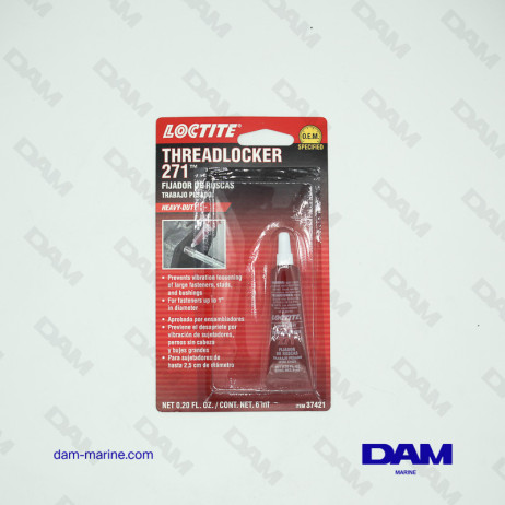 RED THREADLOCKER HIGH STRENGTH