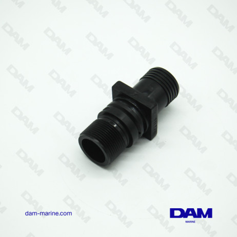 VOLVO 25MM WATER HOSE BASE CONNECTOR