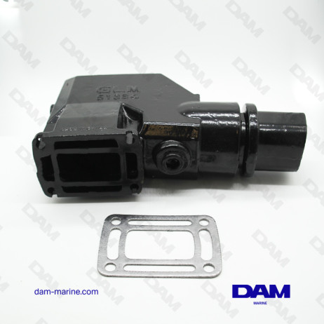 COUDE ECHAPPEMENT V8 FORD INJECTION DROIT