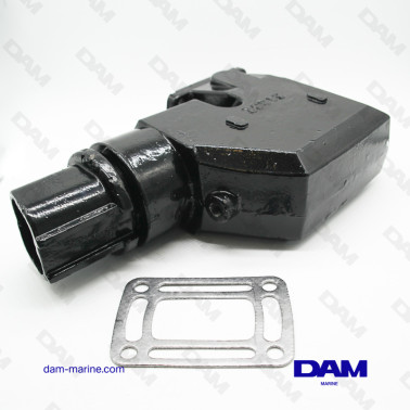 COUDE ECHAPPEMENT V8 FORD INJECTION GAUCHE