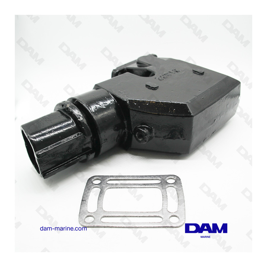 COUDE ECHAPPEMENT V8 FORD INJECTION GAUCHE
