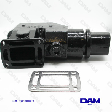 COUDE ECHAPPEMENT V8 FORD INJECTION GAUCHE