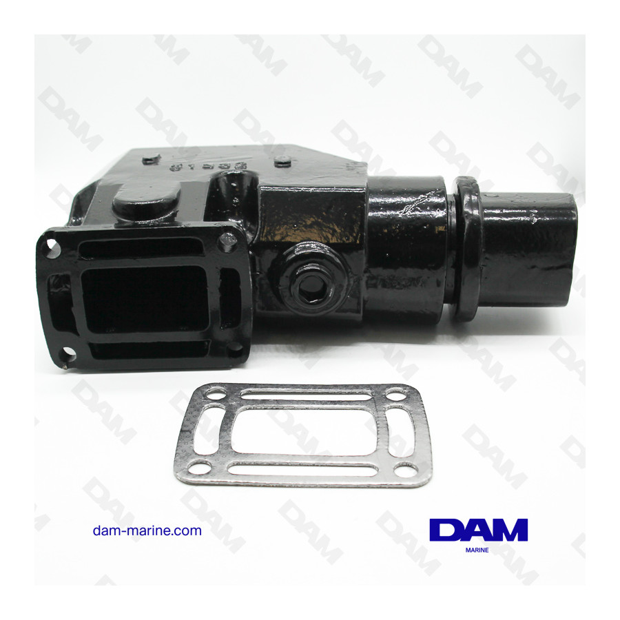 COUDE ECHAPPEMENT V8 FORD INJECTION GAUCHE