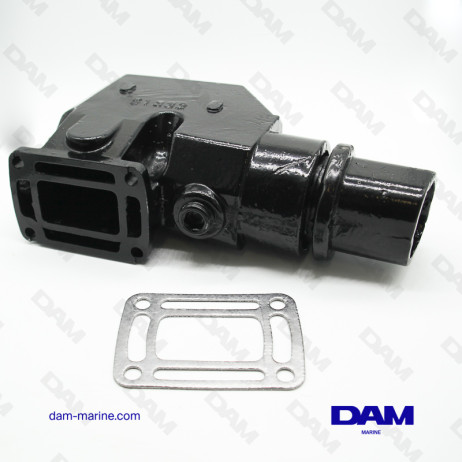 COUDE ECHAPPEMENT V8 FORD INJECTION GAUCHE