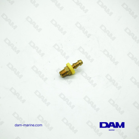 STRAIGHT FUEL FITTING - 1/8 X 6MM
