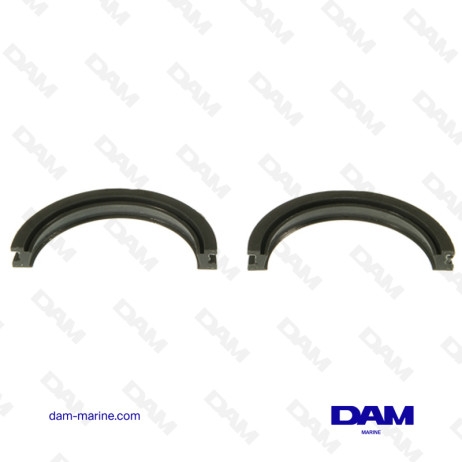 REAR OIL SEAL CRANKSHAFT GM 4-6-8 CYL 2 PCS - LH