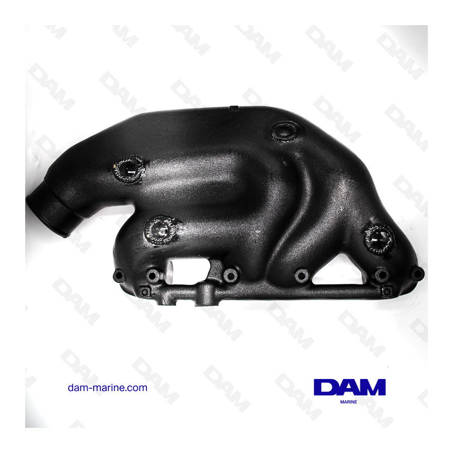 COLECTOR DE ESCAPE DE ESTRIBOR INDMAR GM V8 5.7L