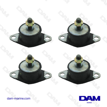 KIT ANODES ALU PLAQUETTES @2 HONDA BF8-50HP