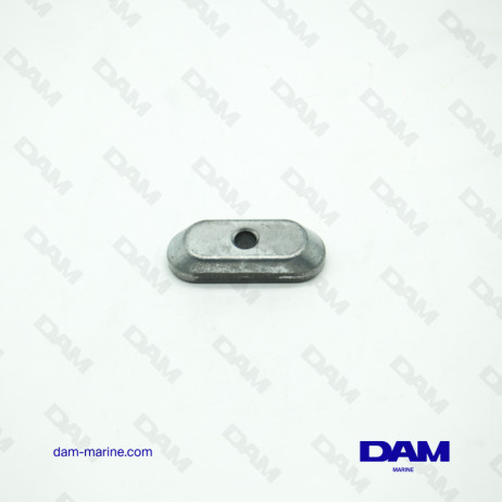 ANODE BASE PLATE SUZUKI 6-15HP - ZINC