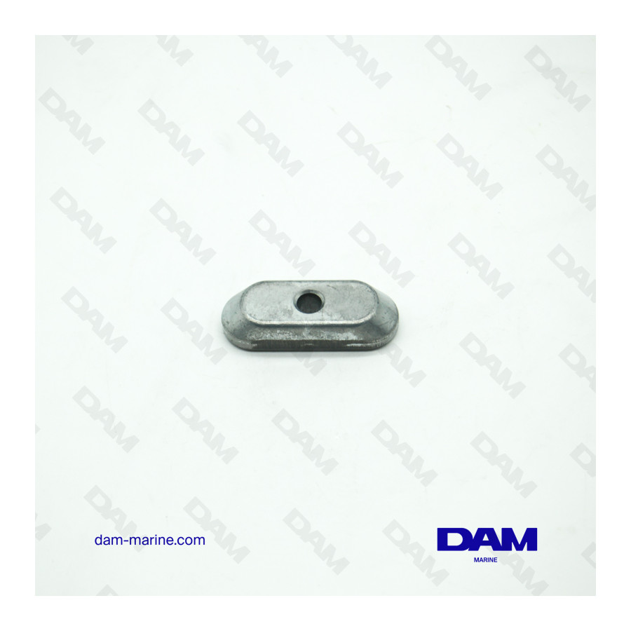 ANODE BASE PLATE SUZUKI 6-15HP - ZINC