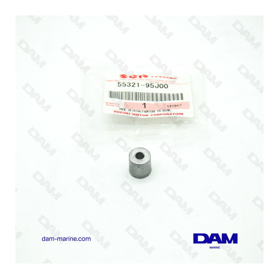 SUZUKI POWER HEAD ANODE - ALUMINUM