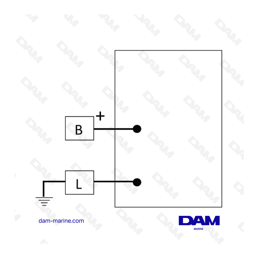 INTERRUPTEUR A BASCULE ETANCHE SPST ON-OFF 12V