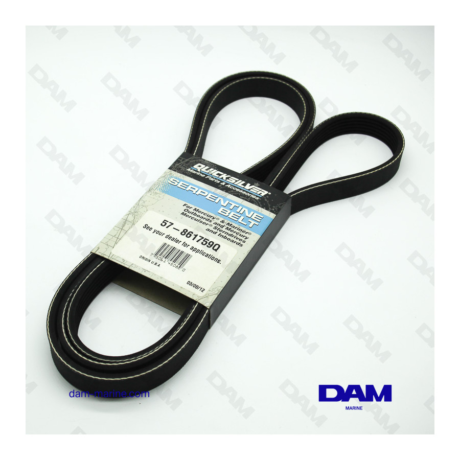 MERCRUISER SERPENTINE BELT
