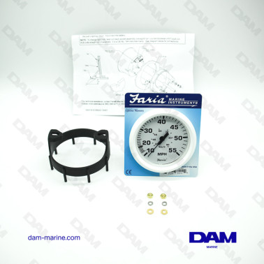 INDICADOR DE VELOCIDAD BLANCO 0-55 MPH