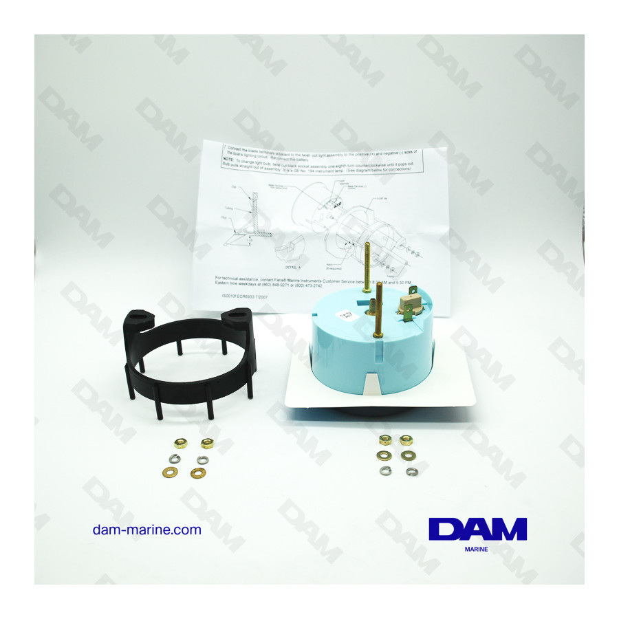 INDICATEUR DE VITESSE NOIR 0-55 MPH