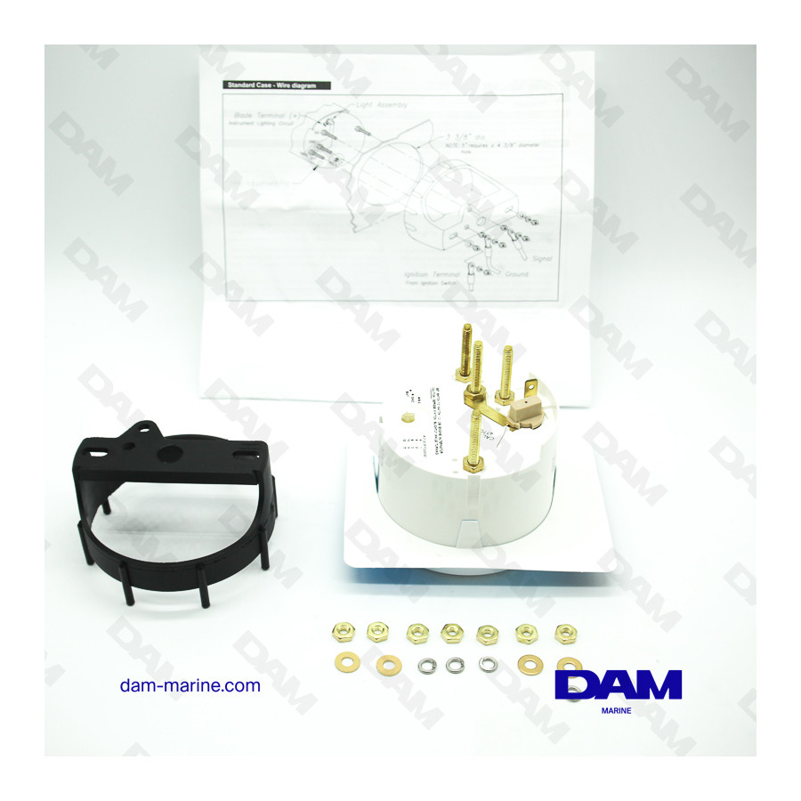 COMPTE TOURS INBOARD ESSENCE BLANC 0-6000 TRS