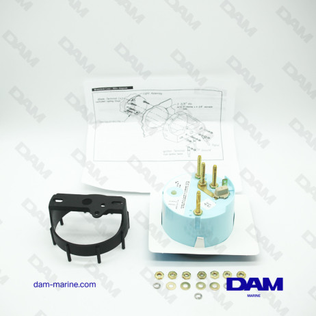 CUENTARREVOLUCIONES DE GASOLINA INTERIOR NEGRO 0-6000 RPM