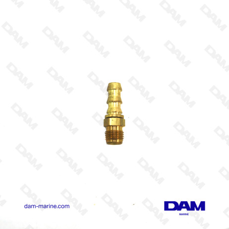 STRAIGHT FUEL FITTING - 5/16 X 8MM
