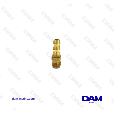 STRAIGHT FUEL FITTING - 5/16 X 8MM