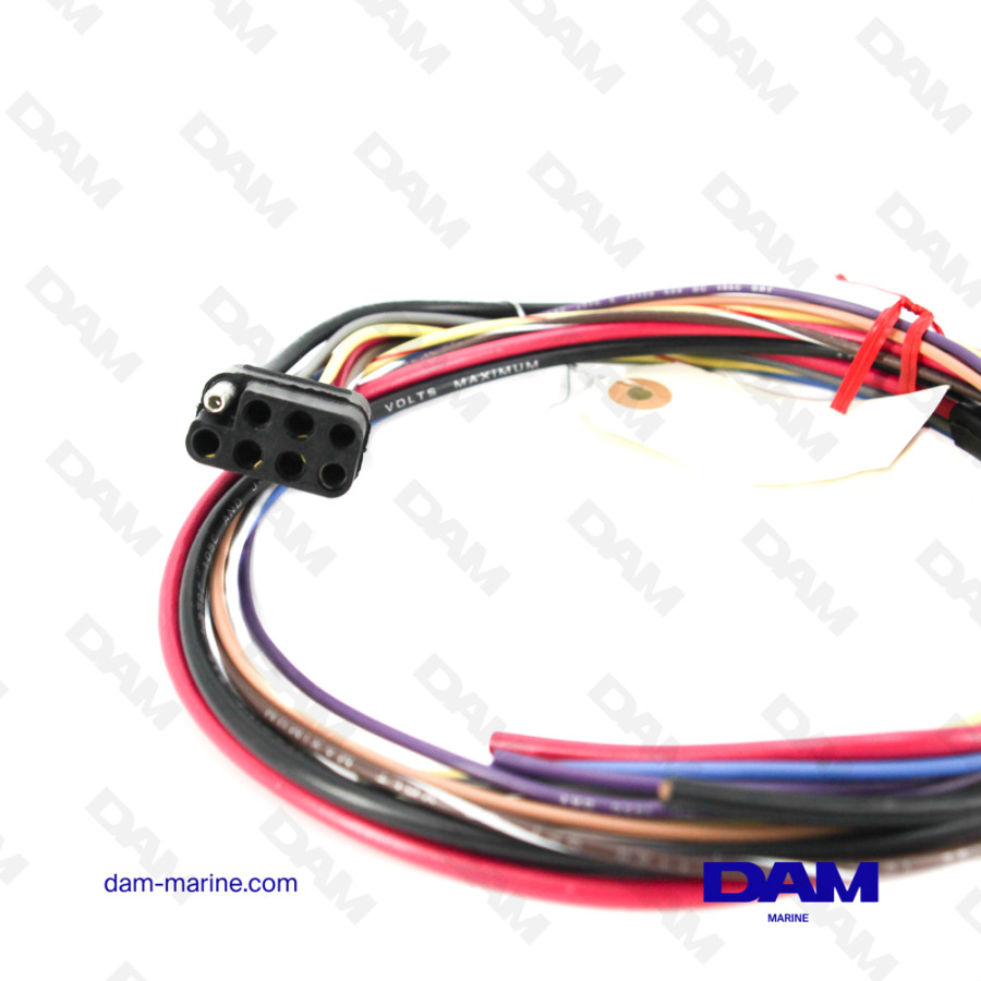 8-PIN FEMALE RECTANGULAR ELECTRICAL HARNESS - 3FT
