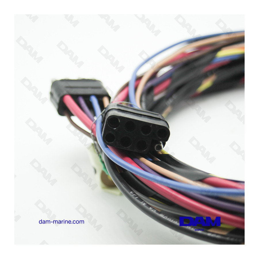 CABLAGGIO RETTANGOLARE M/F A 8 PIN - 25 PIEDI