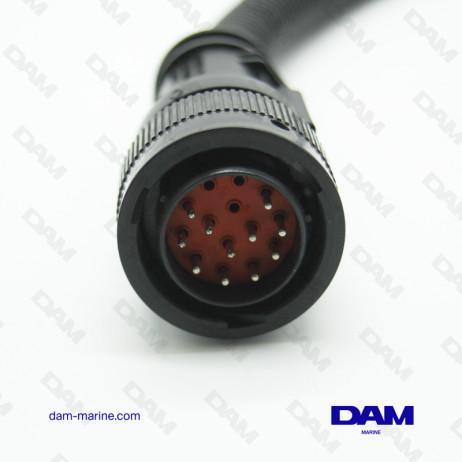 DEUTSCH 14 PIN HARNESS END + WIRES*