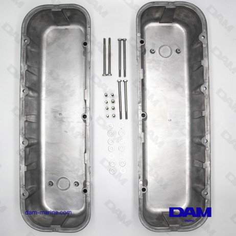 CUBIERTAS DE BALANCINES DE ALUMINIO GM BB HP - 2 PIEZAS