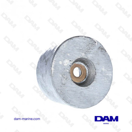 VETUS TYPE 8 ROUND SHELL ANODE - 400G - ZINC
