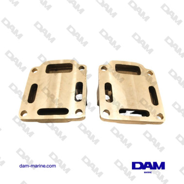 CHRISCRAFT 283 BRONZE FRONT PLATE KIT