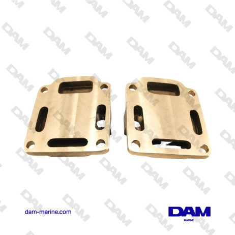 KIT DE PLACA FRONTAL DE BRONCE CHRISCRAFT 283