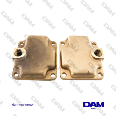 KIT PLAQUES AVANT BRONZE CHRISCRAFT 283