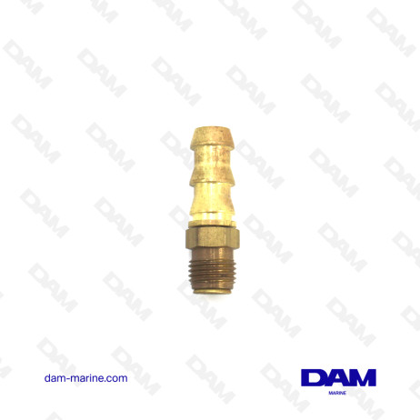STRAIGHT FUEL FITTING - 5/16 X 10MM