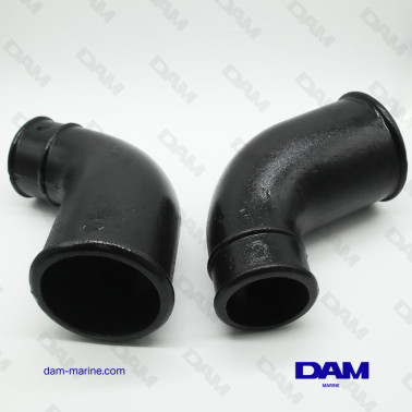 KIT DE CODO DE ESCAPE PREVIO MERCRUISER V8 - 2 PIEZAS