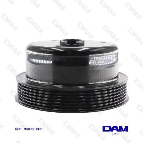 SERPENTINE CRANKSHAFT PULLEY