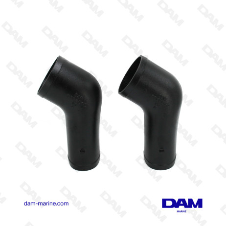 MERCRUISER V8 DRY EXHAUST PRE-ELBOW KIT - 2PCS