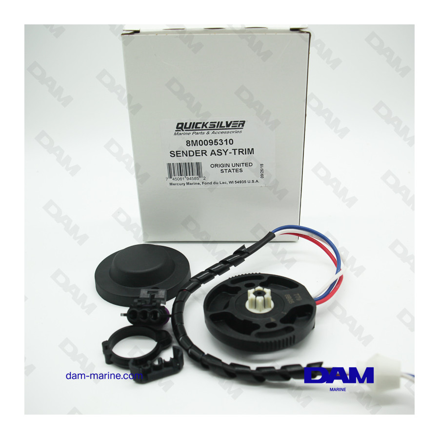 CAPTEUR DE TRIM EMBASE MERCRUISER DTS 1PCS