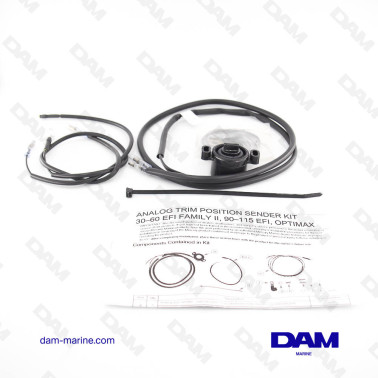 CAPTEUR DE TRIM EMBASE MERCURY ANALOGIQUE