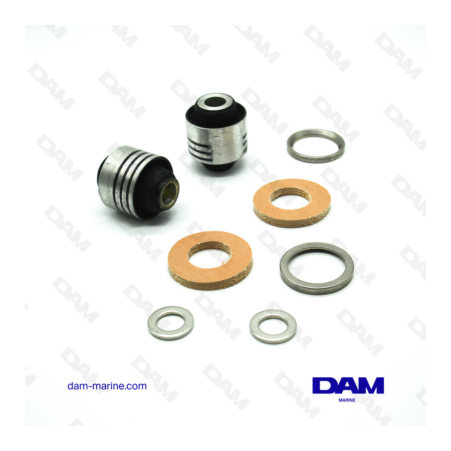 KIT SILENCIOSO MERCRUISER 2PZS