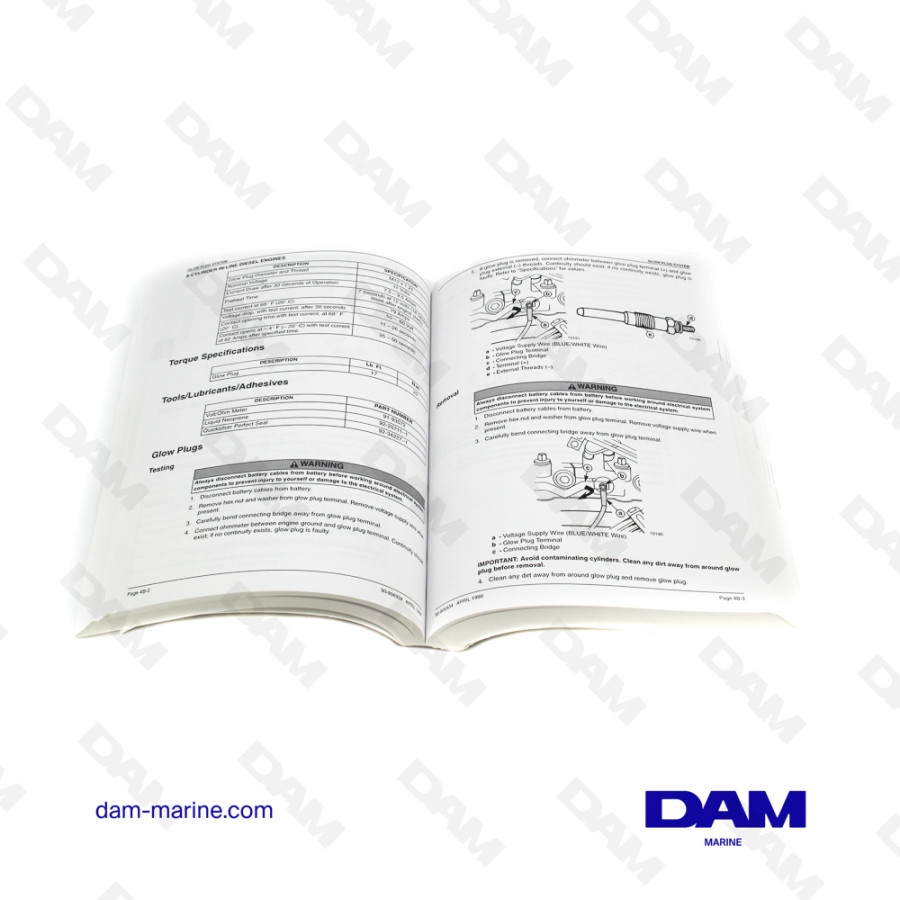 MERCRUISER DIESEL 5-6 CYL* WORKSHOP MANUAL