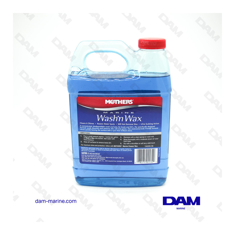 JABÓN LÍQUIDO LIMPIADOR DE CASCO Y CUBIERTA - CERA ORGÁNICA 946ML