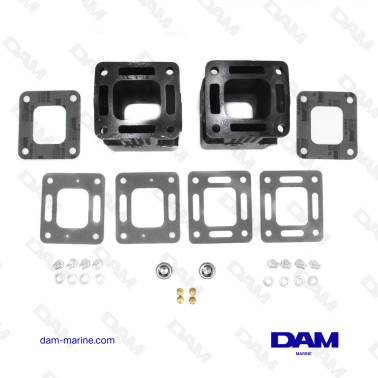 KIT DE ELEVADORES DE ESCAPE MERCRUISER DE 152 MM - 2 PIEZAS