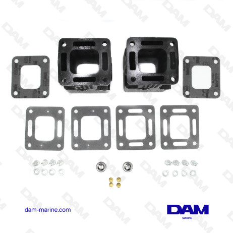 KIT DE ELEVADORES DE ESCAPE MERCRUISER DE 152 MM - 2 PIEZAS