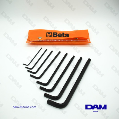 8-Piece SAE Allen Key Set Tool*